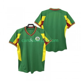 Camisolas de futebol Senegal Retro Equipamento Alternativa 2002 Manga Curta